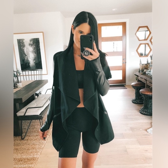 Spanx Black Drape Jacket XS - Picture 12 of 13